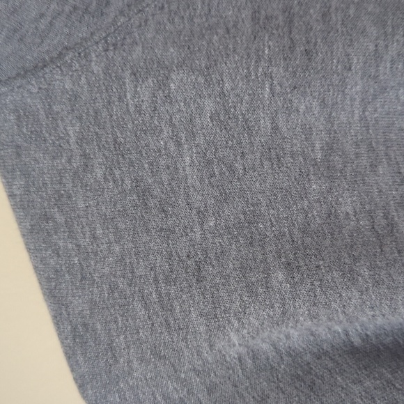 Athletic Works Fleece Heathered Hoodie Lightweight Sweatshirt SMALL Grey - Picture 7 of 16